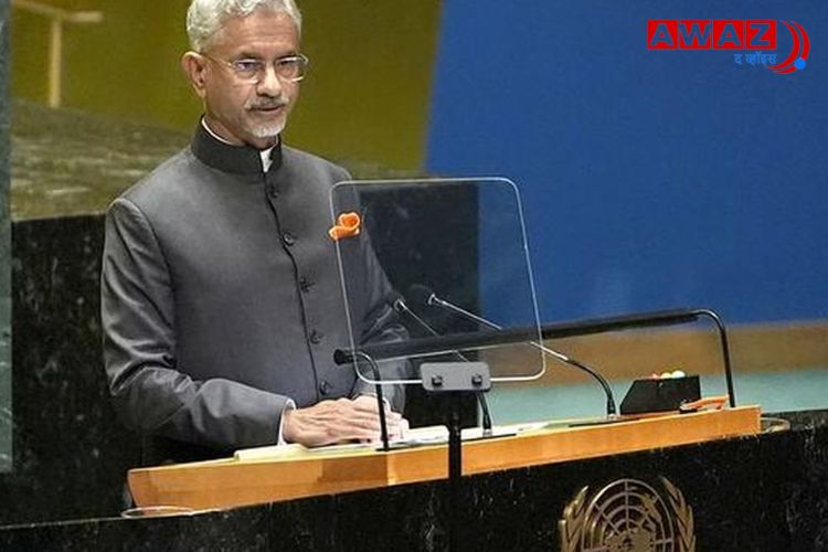 External Affairs Minister S. Jaishankar addressing the 79th session of the UNGA.