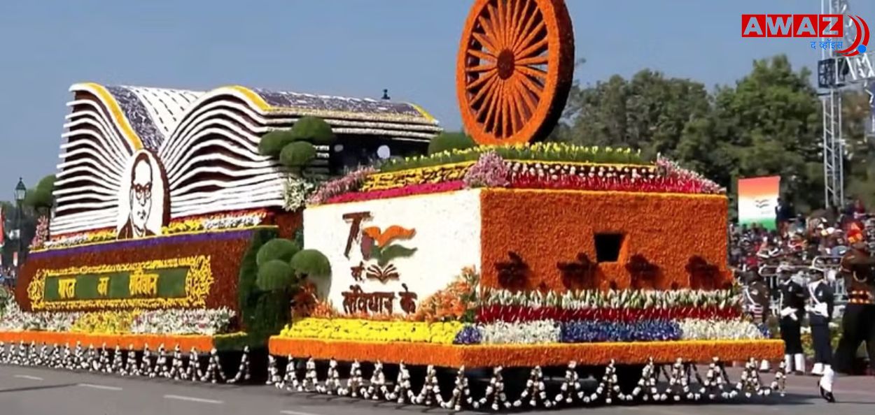 ७६व्या प्रजासत्ताक दिनातील चित्ररथ  